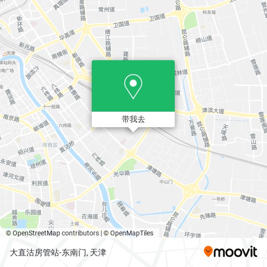 大直沽房管站-东南门地图