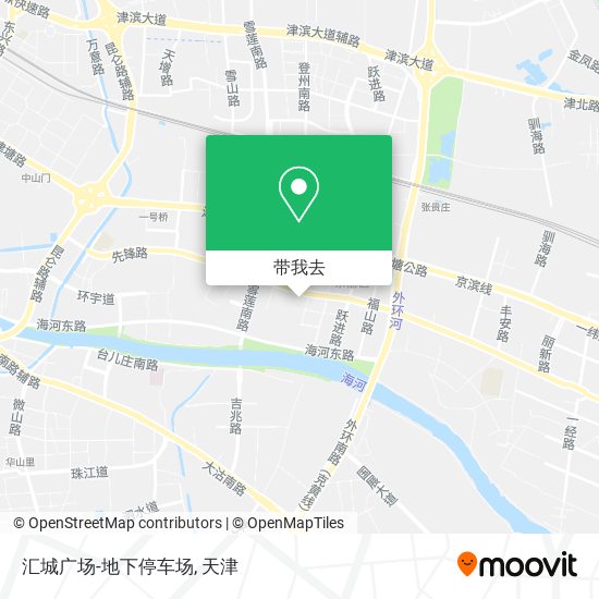 汇城广场-地下停车场地图