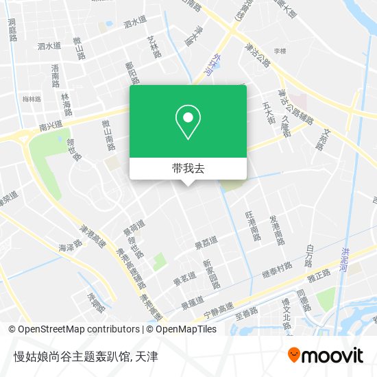 慢姑娘尚谷主题轰趴馆地图
