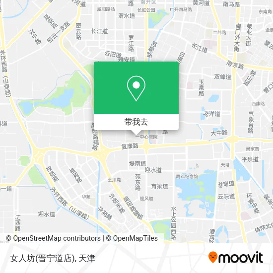 女人坊(晋宁道店)地图