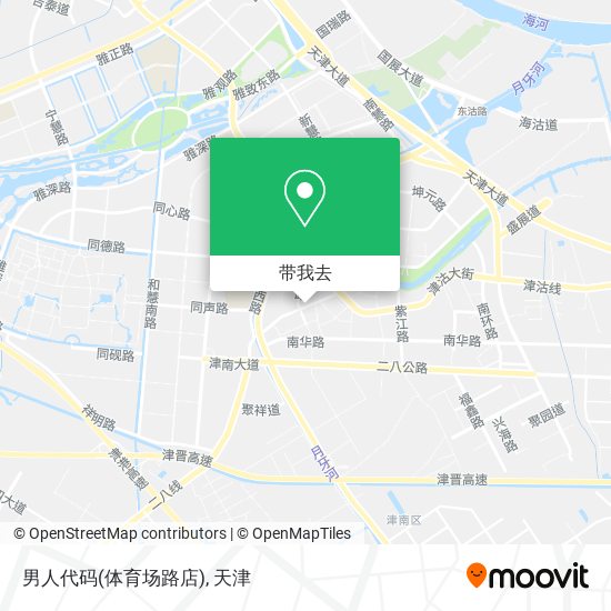 男人代码(体育场路店)地图