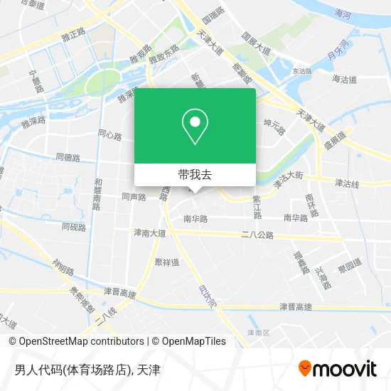 男人代码(体育场路店)地图