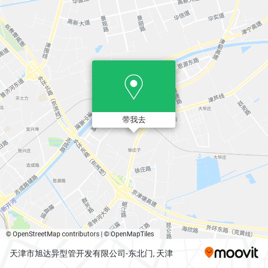 天津市旭达异型管开发有限公司-东北门地图