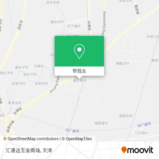 汇通达五金商场地图