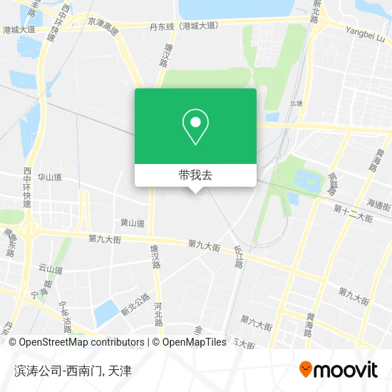 滨涛公司-西南门地图