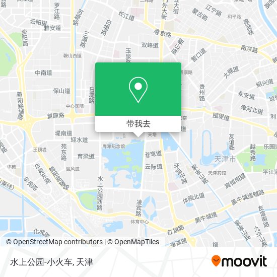 水上公园-小火车地图