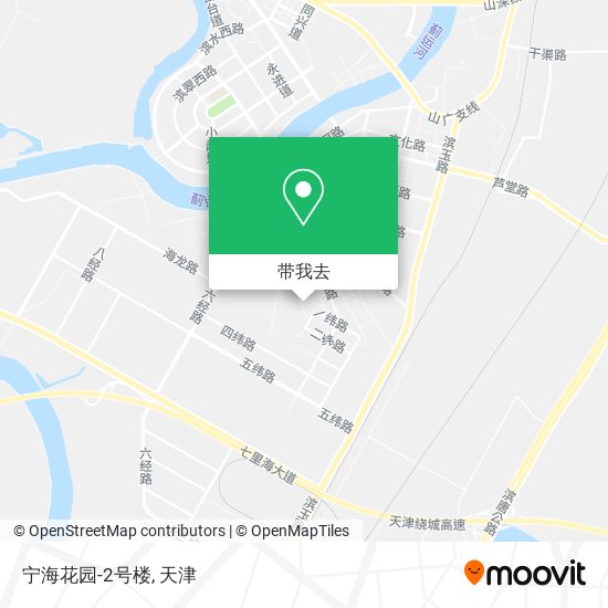 宁海花园-2号楼地图