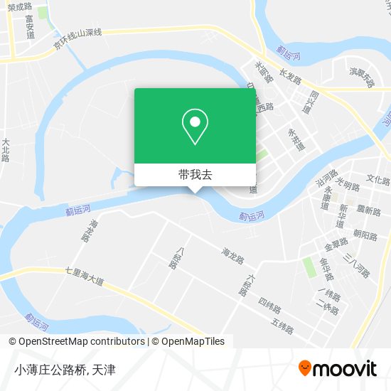 小薄庄公路桥地图