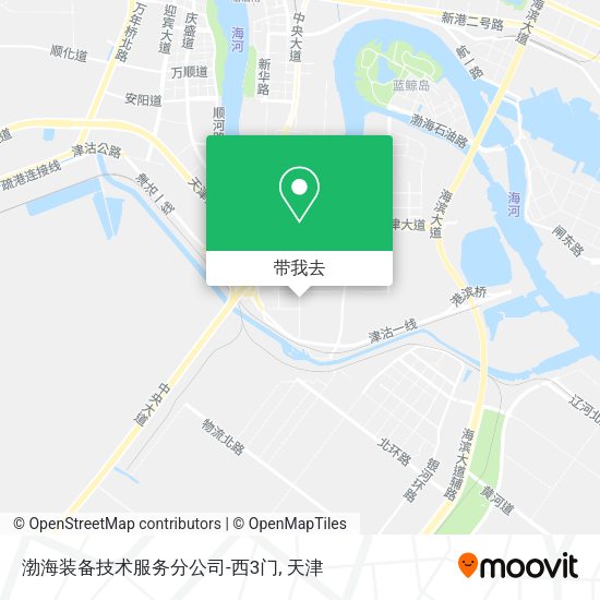渤海装备技术服务分公司-西3门地图