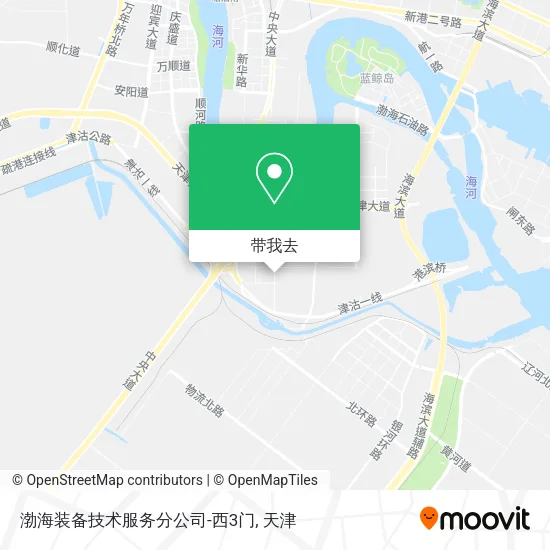 渤海装备技术服务分公司-西3门地图