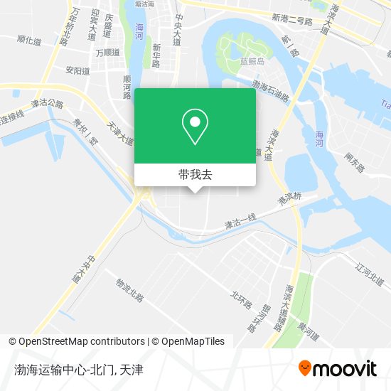 渤海运输中心-北门地图