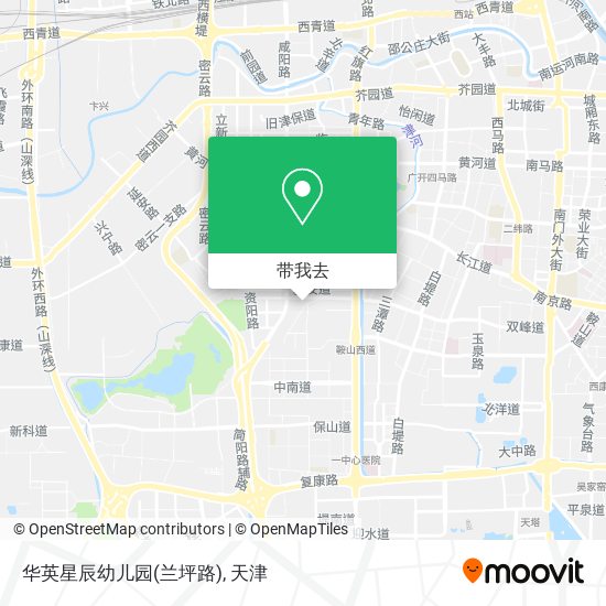 华英星辰幼儿园(兰坪路)地图