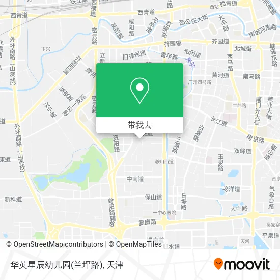 华英星辰幼儿园(兰坪路)地图