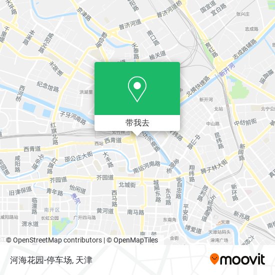 河海花园-停车场地图