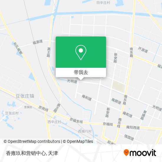 香雍玖和营销中心地图