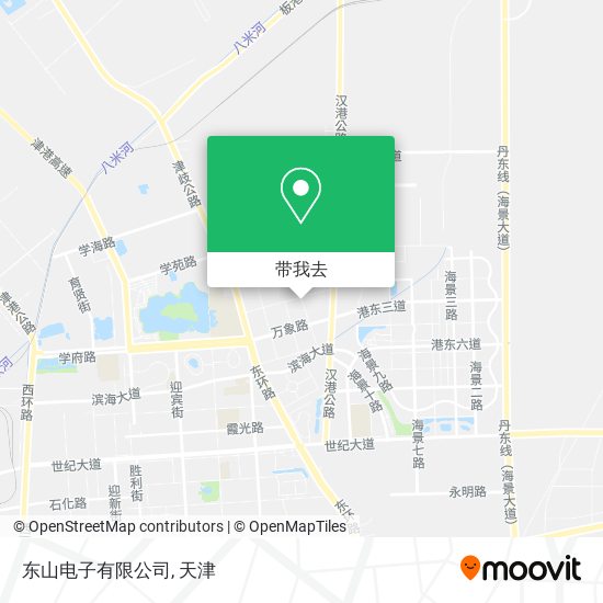 东山电子有限公司地图