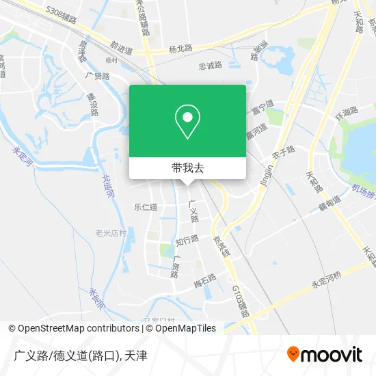 广义路/德义道(路口)地图