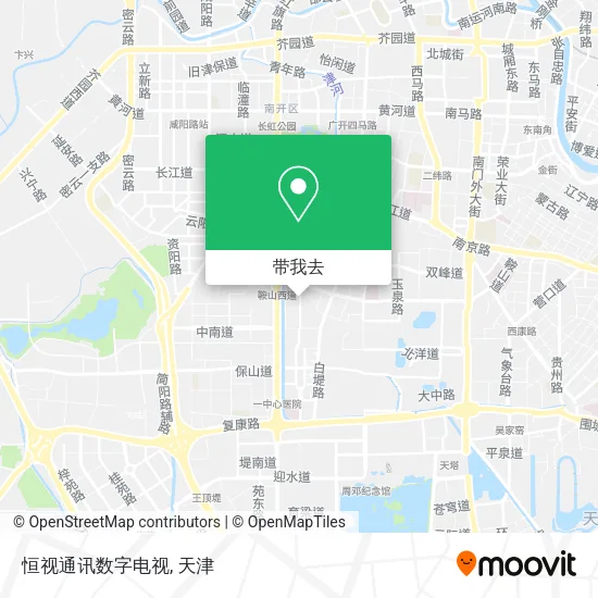 恒视通讯数字电视地图