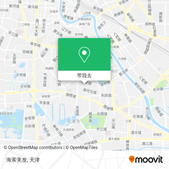 海萦美发地图