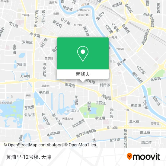 黄浦里-12号楼地图