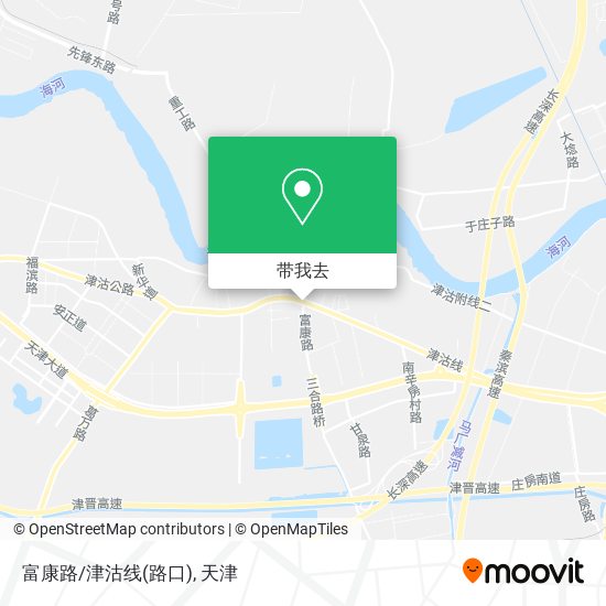 富康路/津沽线(路口)地图