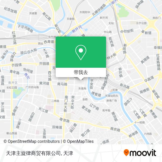天津主旋律商贸有限公司地图