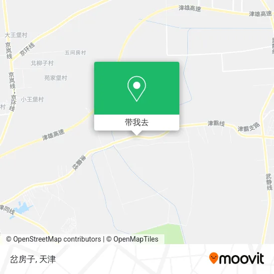 岔房子地图