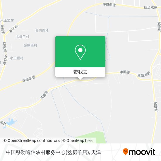 中国移动通信农村服务中心(岔房子店)地图