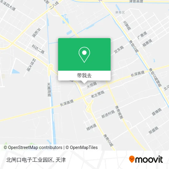 北闸口电子工业园区地图