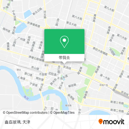 鑫磊玻璃地图