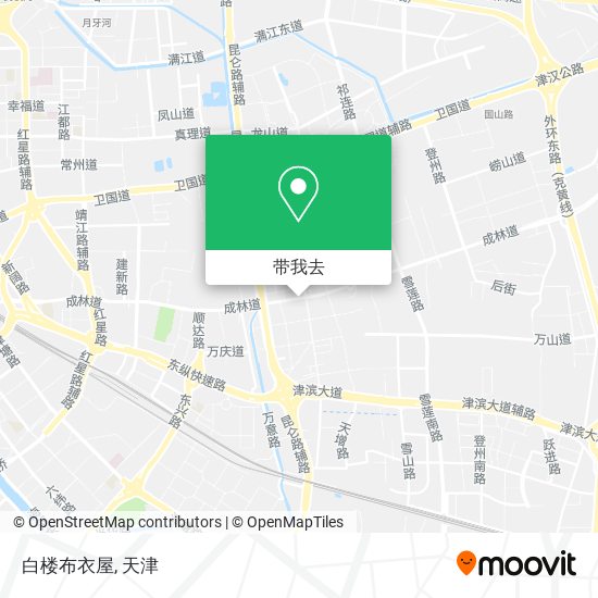白楼布衣屋地图