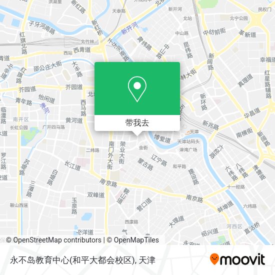 永不岛教育中心(和平大都会校区)地图