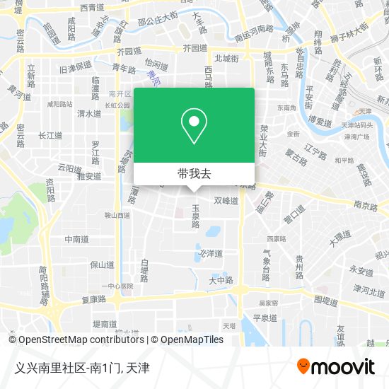 义兴南里社区-南1门地图