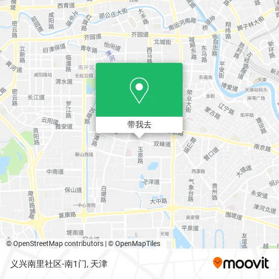 义兴南里社区-南1门地图