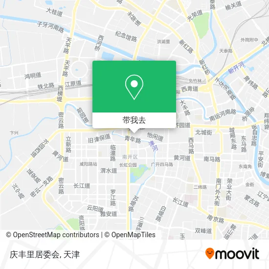 庆丰里居委会地图