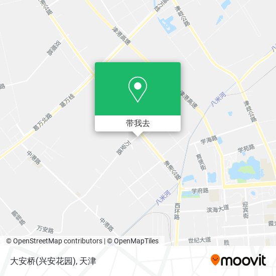 大安桥(兴安花园)地图