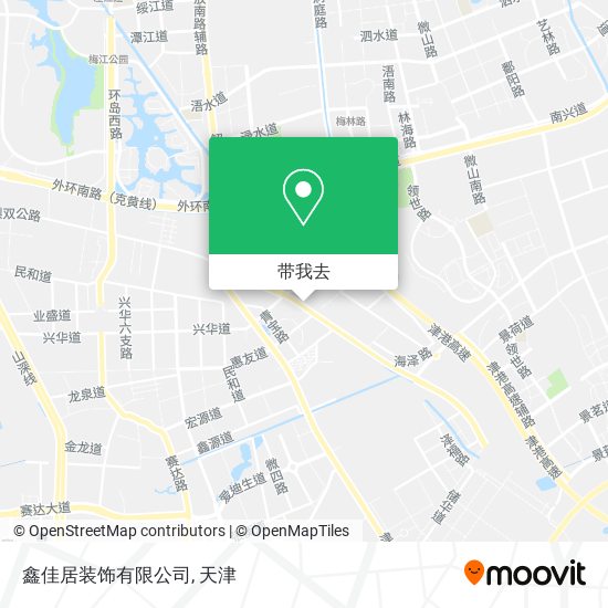 鑫佳居装饰有限公司地图