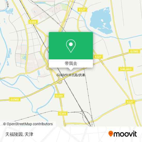 天福陵园地图