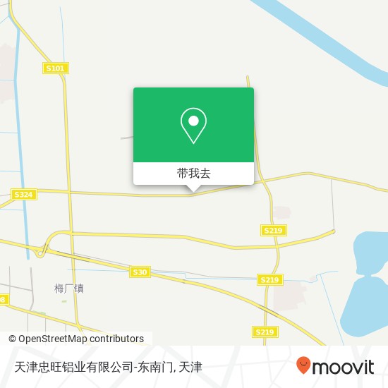 天津忠旺铝业有限公司-东南门地图