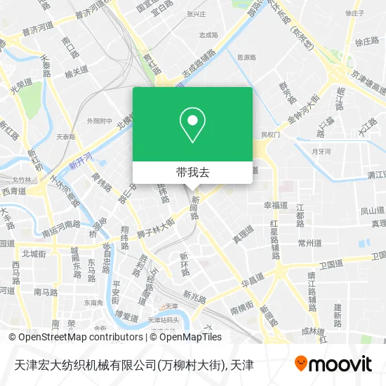 天津宏大纺织机械有限公司(万柳村大街)地图