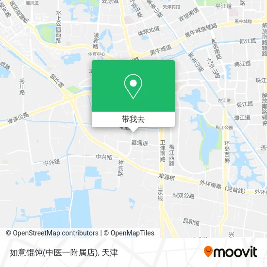 如意馄饨(中医一附属店)地图