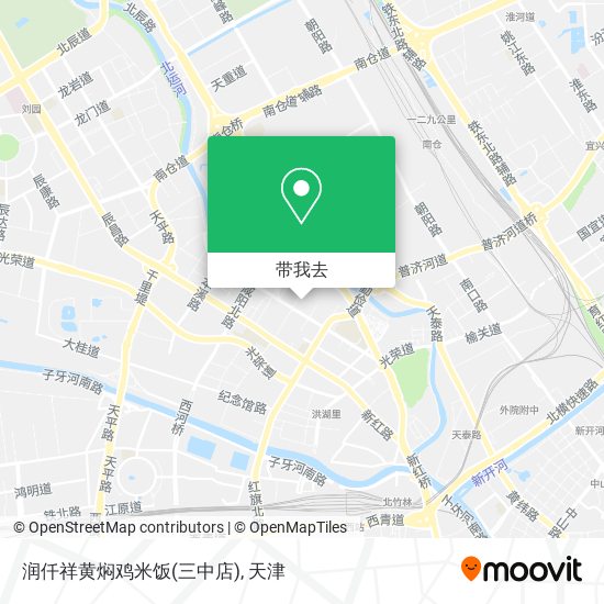 润仟祥黄焖鸡米饭(三中店)地图