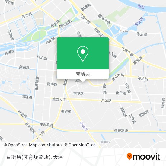 百斯盾(体育场路店)地图