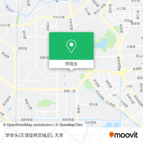 犟骨头(王顶堤商贸城店)地图