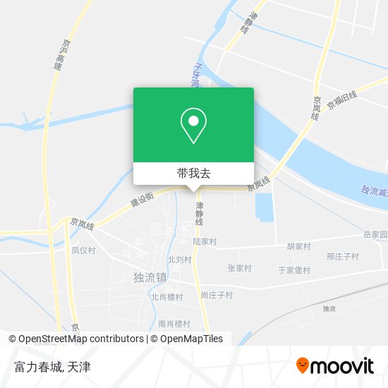 富力春城地图