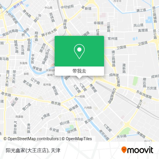 阳光鑫家(大王庄店)地图