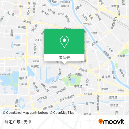 峰汇广场-地图