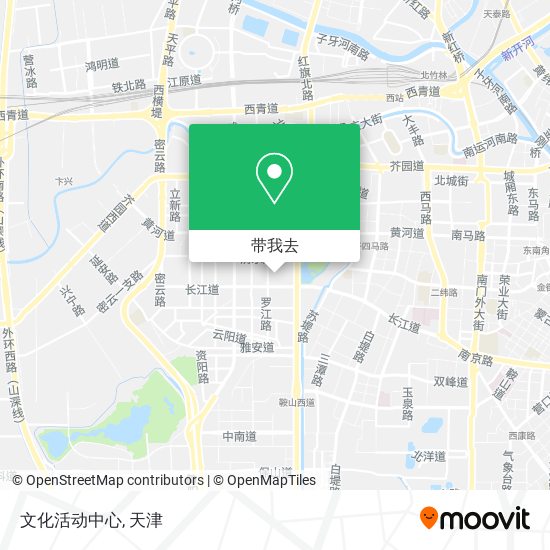 文化活动中心地图