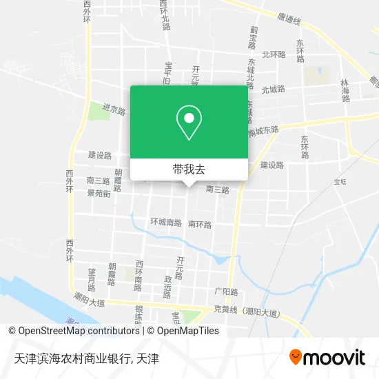 天津滨海农村商业银行地图