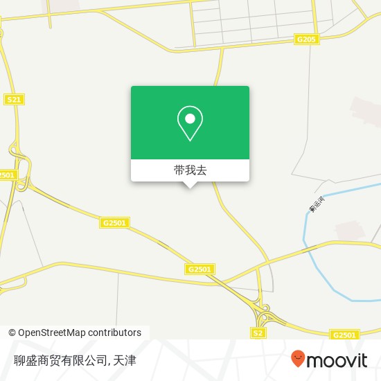 聊盛商贸有限公司地图